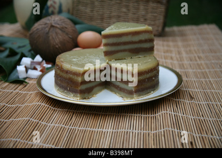 Bebinca dessert traditionnel indien de Goa Banque D'Images