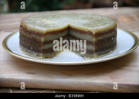 Bebinca dessert traditionnel indien de Goa Banque D'Images