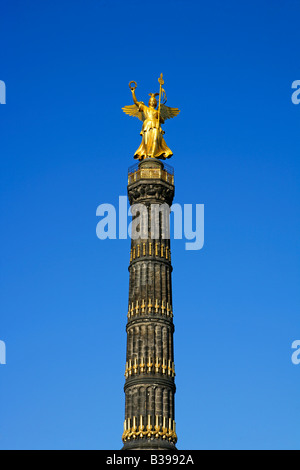 Deutschland, Berlin, Siegessaule, colonne de la victoire à Berlin, Allemagne Banque D'Images