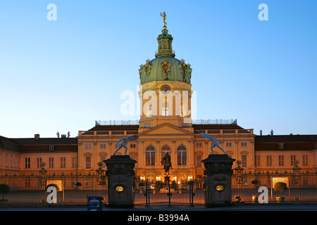 France, Allemagne, Berlin, Schloss Charlottenburg Castle Banque D'Images