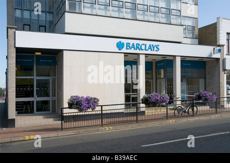 Barclays Bank High Street Brentwood Essex England UK les locaux Banque D'Images