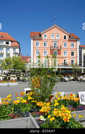 Deutschland, Bayern, Lindau am Bodensee, Allemagne, Bavière, Lindau au bord du lac de Constance Allemagne Bavière Banque D'Images