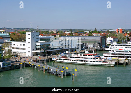 Deutschland, Bade-Wurtemberg, Friedrichshafen am Bodensee, Allemagne Friedrichshafen au lac de Constance Banque D'Images