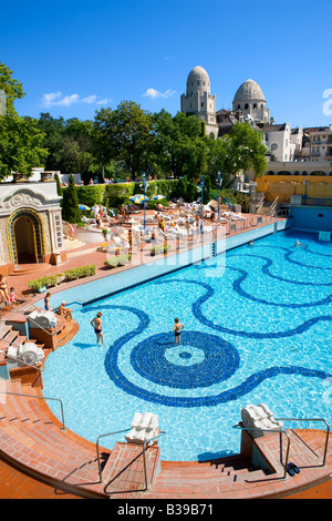 Thermes Gellért à Budapest Hongrie Banque D'Images