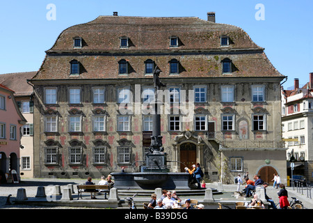 Deutschland, Bayern, Lindau am Bodensee, Allemagne, Bavière, Lindau au bord du lac de Constance Allemagne Bavière Banque D'Images
