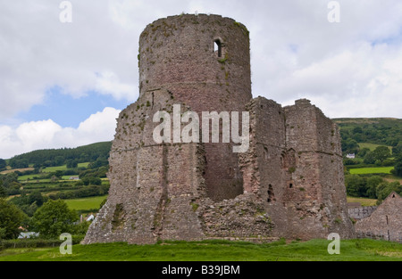 Tretower Château près de Crickhowell Powys Pays de Galles UK GO qui date de la mi 12e siècle Banque D'Images