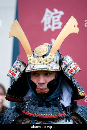 guerrier samouraï Banque D'Images