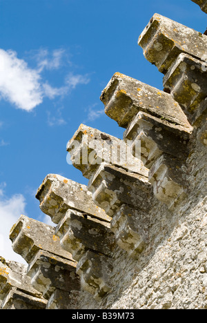 Bridoré château fortifié, Indre-et-Loire, France. Banque D'Images