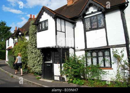 Maison d'époque, High Street, Taplow, Buckinghamshire, Angleterre, Royaume-Uni Banque D'Images