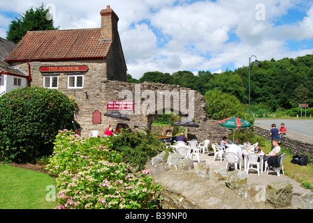 L'Anchor Pub, Tintern, Monmouthshire, Wales, Royaume-Uni Banque D'Images