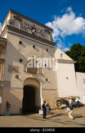 L'Ausros Vartai porte de l'Aurore à Vilnius Lituanie Europe Banque D'Images