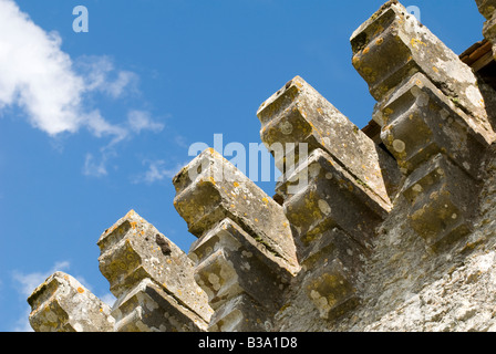 Bridoré château fortifié, Indre-et-Loire, France. Banque D'Images