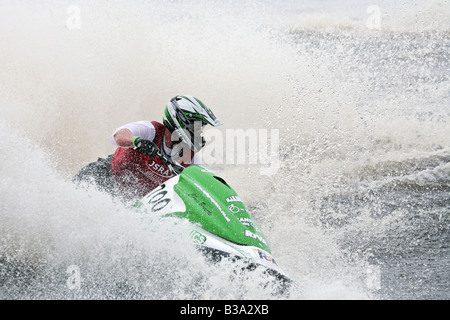 2007 Championnat national de Jet Ski sur la Rivière Tees à Stockton on Tees Banque D'Images