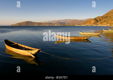 Le Lac Erhai Hu, Dali, Yunnan Province, China Banque D'Images