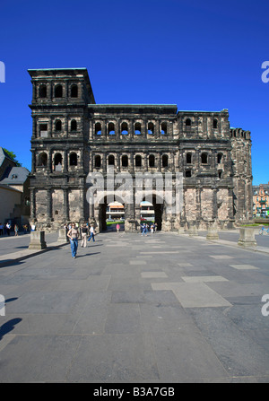 La Porta Nigra, Trier, Allemagne Banque D'Images