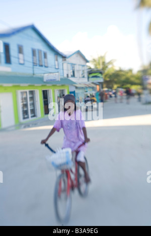 Caye Caulker, Belize Banque D'Images