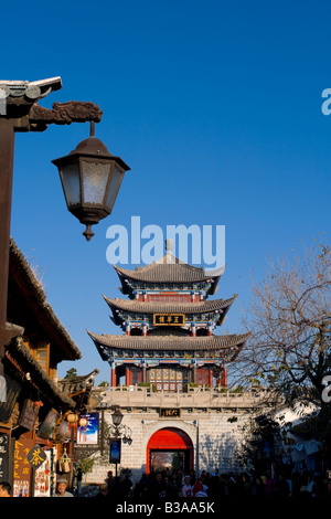 La vieille ville de Dali, Yunnan Province, China Banque D'Images