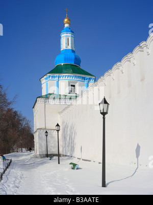 Raifa monastère orthodoxe (19 100.), près de Kazan, Tatarstan, Russie Banque D'Images