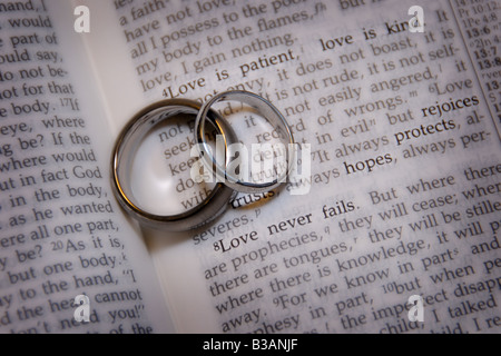 Deux de mariage Banque D'Images