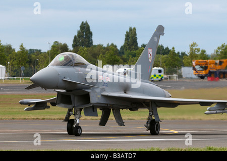 RAF Eurofighter Typhoon F2 Farnborough Air Show 2008 Banque D'Images