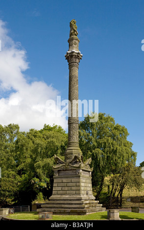 Monument érigé à l'emplacement de la bataille de Langside, entre Mary Queen of Scots et Regent Moray Glasgow, Écosse. Banque D'Images