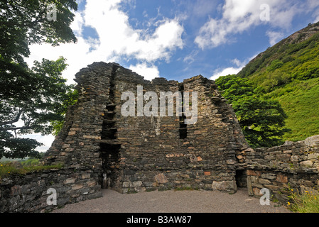 Dun Telve, Pictish broch. Gleann Beag, près de Glenelg, Skye et Lochalsh, Ecosse, Royaume-Uni, Europe. Banque D'Images