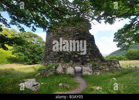 Dun Telve, Pictish broch. Gleann Beag, près de Glenelg, Skye et Lochalsh, Ecosse, Royaume-Uni, Europe. Banque D'Images