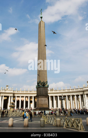 La Place Saint Pierre, Rome, Italie Banque D'Images