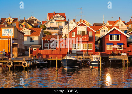 La CÔTE OUEST DE LA SUÈDE BOHUSLÄN STENUNGSUND Banque D'Images