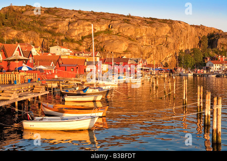 La CÔTE OUEST DE LA SUÈDE BOHUSLÄN STENUNGSUND Banque D'Images