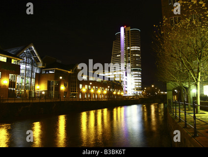 Bridgewater de nuit Banque D'Images