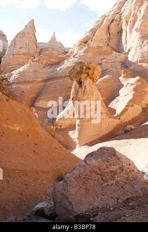 Rock Formations, tente Rock State Park, Cochiti, New Mexico, USA Banque D'Images