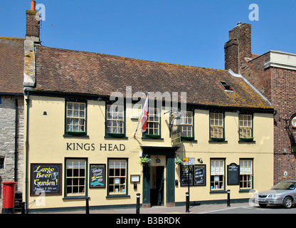 Kings Head Public House à Poole Banque D'Images