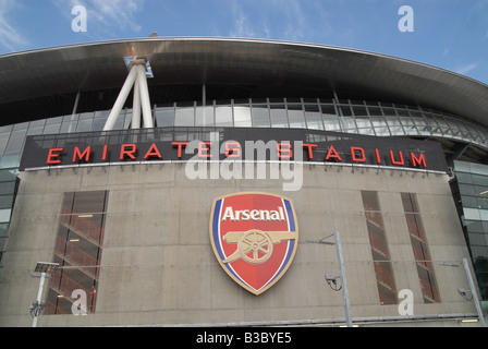 Royaume-uni Le Emirates Stadium d'Arsenal FC Photo Julio Etchart Banque D'Images