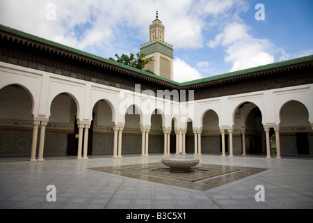 La Grande Mosquée de Paris, La Grande Mosquée de Paris France Banque D'Images