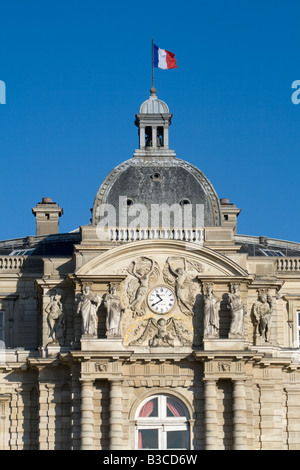 Palais du Luxembourg Jardin du Luxembourg Paris France Banque D'Images