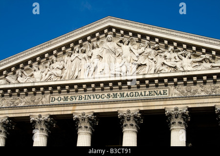 L'Eglise de la Madeleine Paris France Banque D'Images