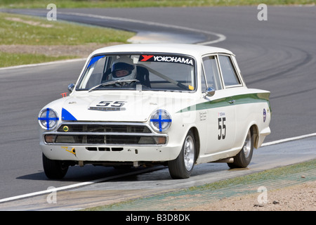 Ford Cortina Lotus Fife Ecosse 2008 Knockhill Banque D'Images