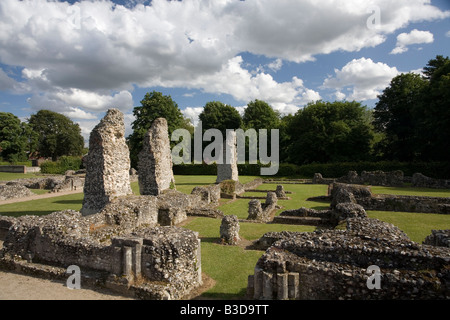 English Heritage ruines de Thetford Priory Banque D'Images