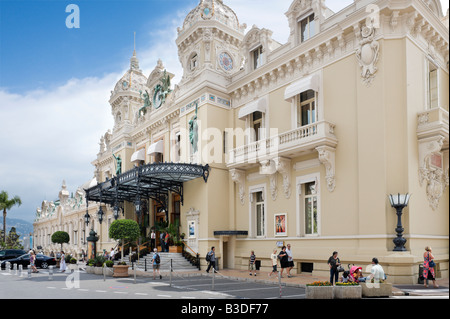 Le Casino de Monte Carlo, Monaco, French Riviera, Cote d'Azur, France Banque D'Images