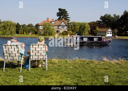 Tamise - Bourne End - Buckinghamshire Banque D'Images