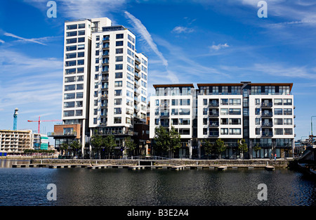 Charlotte Quay Apartments Dublin Ireland Banque D'Images