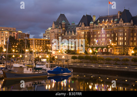 Le port de Victoria en Colombie-Britannique Banque D'Images