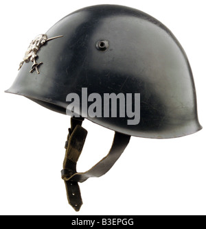 armes/bras, bras de protection, casques, casque en acier, , Banque D'Images