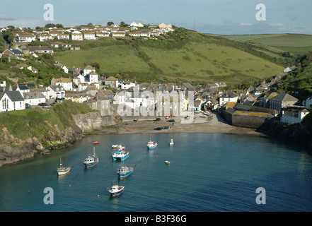 Issac Port Harbour, Cornwall, England, UK Banque D'Images