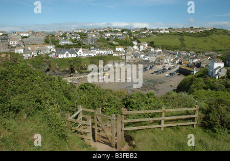 Issac Port, Cornwall, England, UK Banque D'Images