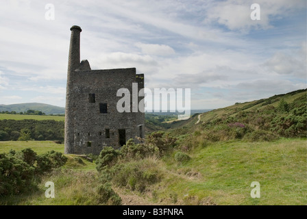 Papule Betsy industrie minière demeure Mary Tavy Nr Tavistock Devon, Angleterre Banque D'Images