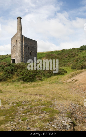 Papule Betsy industrie minière demeure Mary Tavy Nr Tavistock Devon, Angleterre Banque D'Images