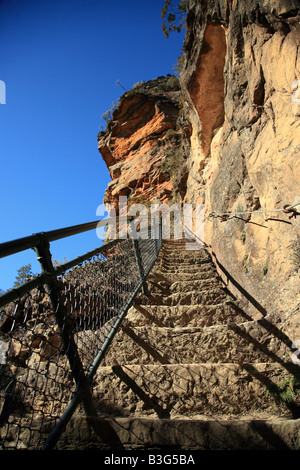 Escaliers dans les Montagnes Bleues Banque D'Images