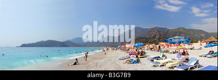 Olu Deniz beach Turquie Banque D'Images